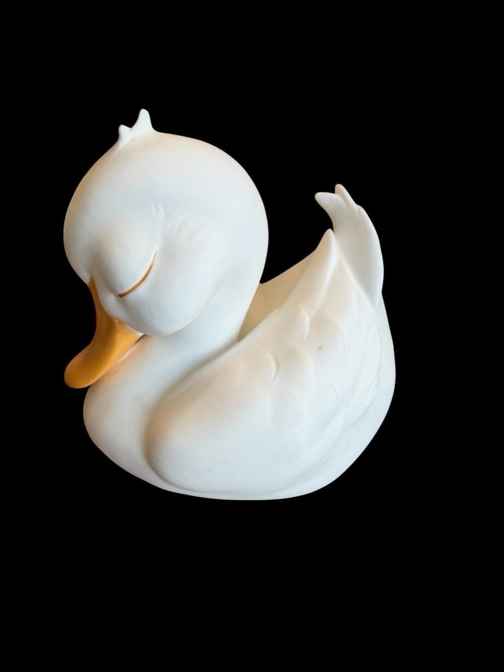 Vintage Sleeping Duckling By Freeman For George Good Bone China 3.5x3.5”